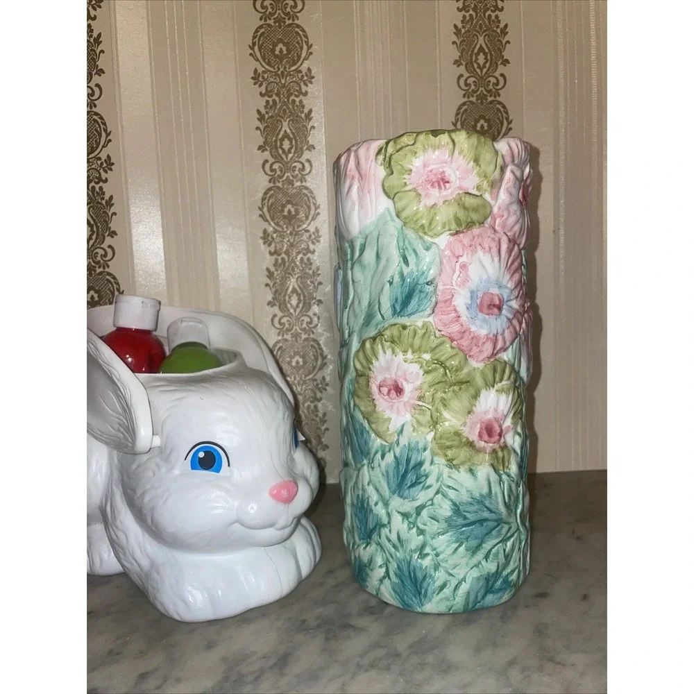 1955 Karen Sue Staver Flower Vase Vintage Beautiful‎ Colors